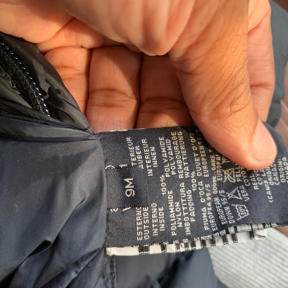 Baby Add Down snowsuit Navy Blue - Picture 4 of 4